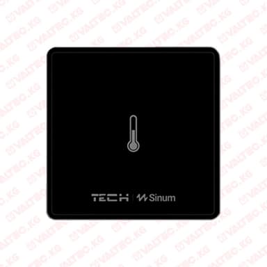 Датчик температуры комнаты C-S1p мини, черный, Sinum