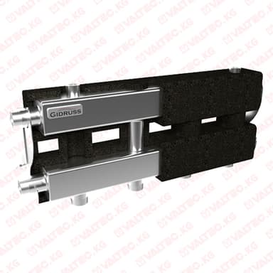 Модульный коллектор нержавеющий с термоизоляцией MKSS-60-3D Gidruss