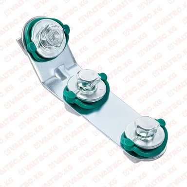 Уголок 135°, 3 монтажные гайки, Tim