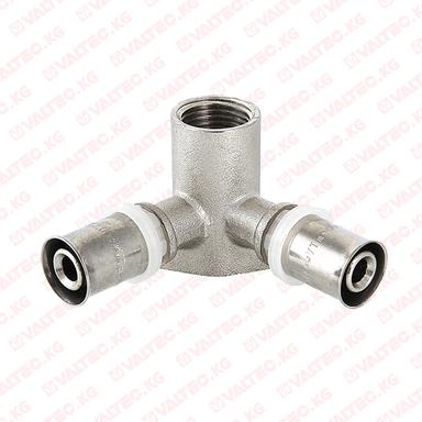 Водорозетка пресс проходная 16х1/2", Valtec 