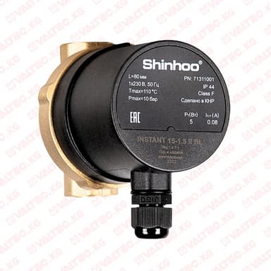 Купить Насос рециркуляции ГВС, Instant S 15-1.5, Shinhoo Насос рециркуляции ГВС, Instant S 15-1.5, Shinhoo
