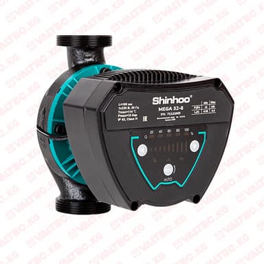 Купить Насос циркуляционный энергоэффективный MEGA, Shinhoo Насос циркуляционный энергоэффективный MEGA, Shinhoo