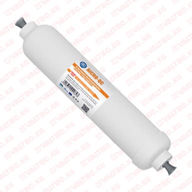 Купить Пост фильтр угольный + быстроразъёмное соединение AICRO-QC, Aquafilter Пост фильтр угольный + быстроразъёмное соединение AICRO-QC, Aquafilter
