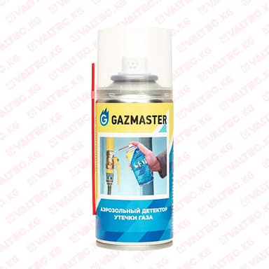 Купить Аэрозольный детектор утечки газа "GAZMASTER", баллон 130 мл, Сантехмастер Аэрозольный детектор утечки газа "GAZMASTER", баллон 130 мл, Сантехмастер